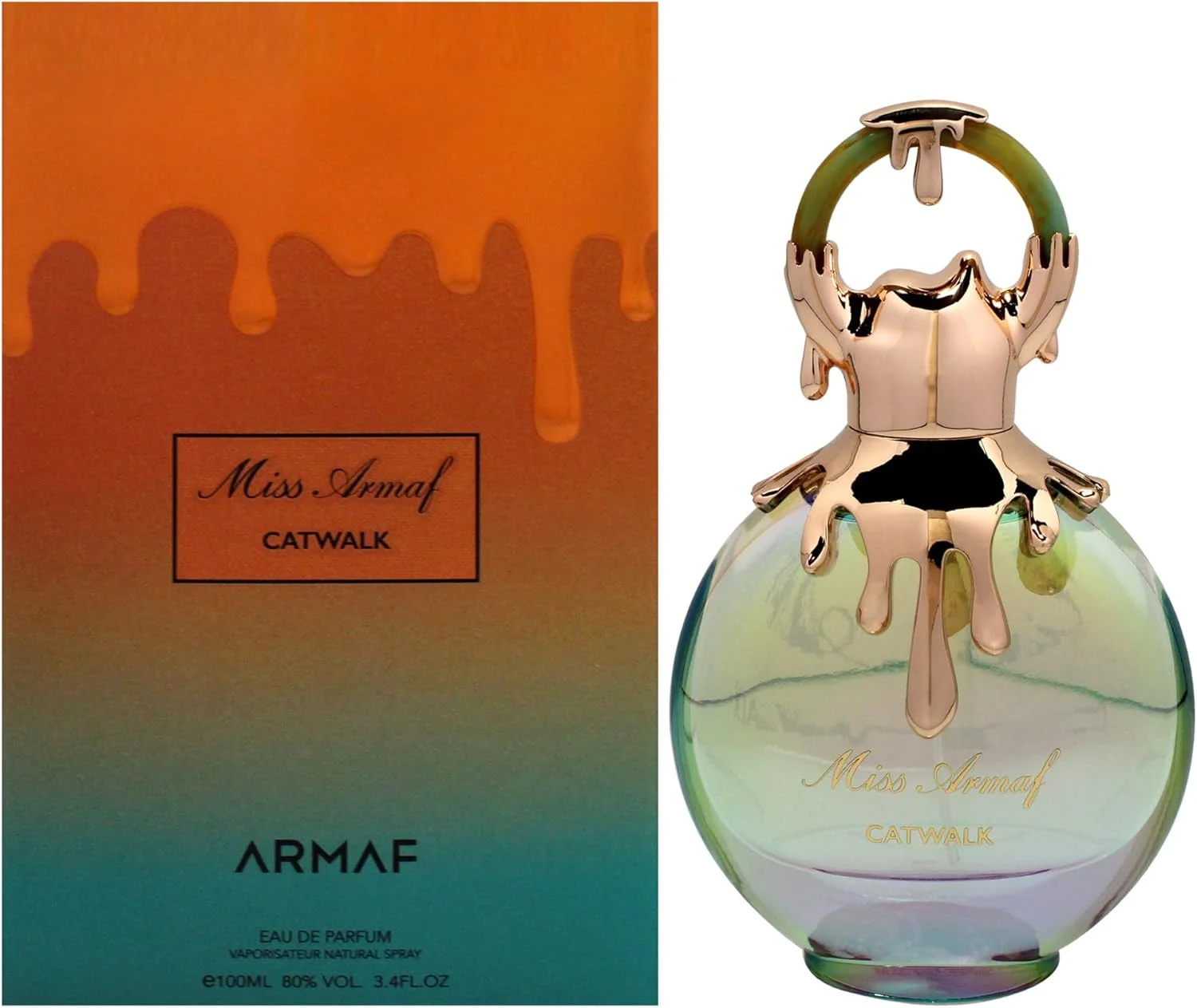 عطر زنانه آرماف مدل Miss Armaf Catwalk ادو پرفیوم 100 میلی لیتر، ماندگاری طولانی، رایحه، چند رنگ