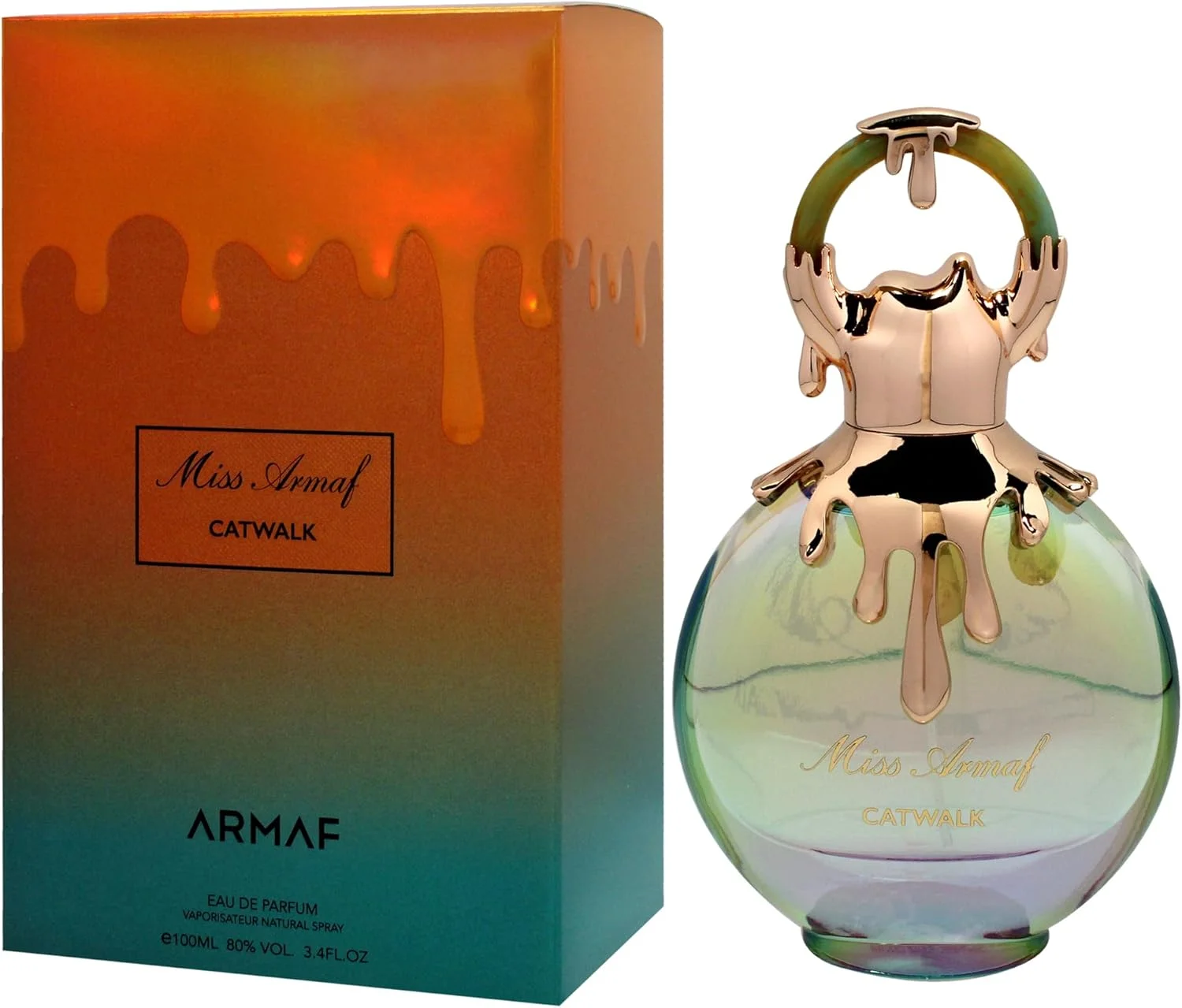 عطر زنانه آرماف مدل Miss Armaf Catwalk ادو پرفیوم 100 میلی لیتر، ماندگاری طولانی، رایحه، چند رنگ عطر زنانه آرماف مدل Miss Armaf Catwalk ادو پرفیوم 100 میلی لیتر، ماندگاری طولانی، رایحه، چند رنگ