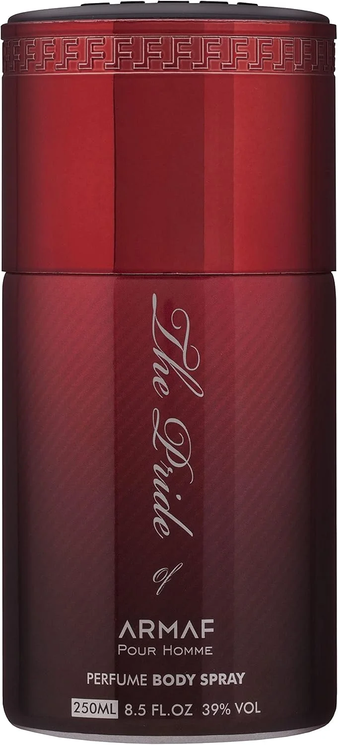 اسپری بدن مردانه آرماف مدل The Pride of Armaf Red Pour Homme حجم 250 میلی لیتر - اسپری بدن مردانه با رایحه تازه - عطر