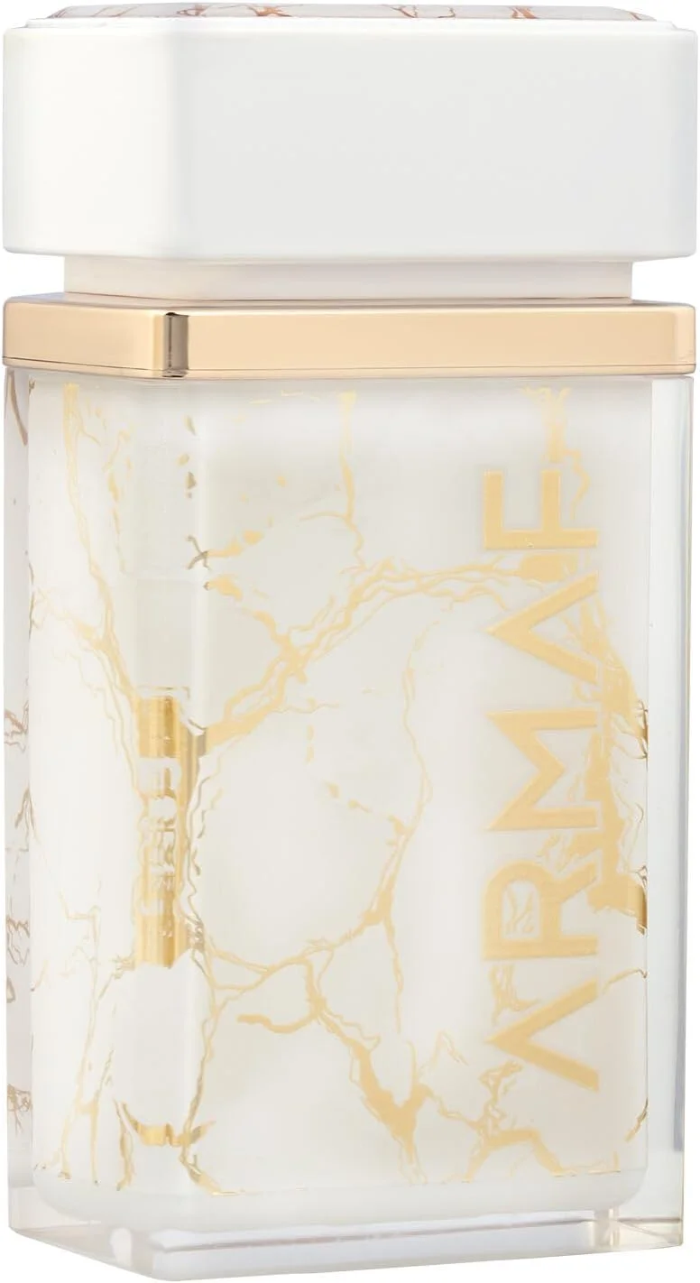 عطر آرماف پرل دور وایت ادو پرفیوم 100 میلی لیتر زنانه، عطرهای زنانه، رایحه ماندگار، عطر وانیلی شرقی لوکس با نارگیل خامه ای، کارامل و عنبر گرم