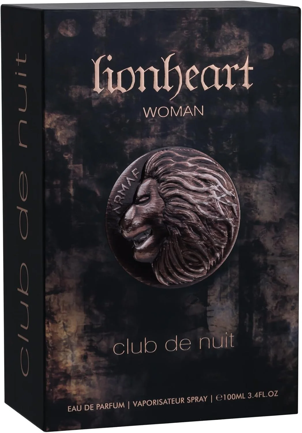ادکلن زنانه آرماف کلاب د نویت هریتج Lion Heart حجم 100 میل مشکی، عطر زنانه، رایحه ای برای او