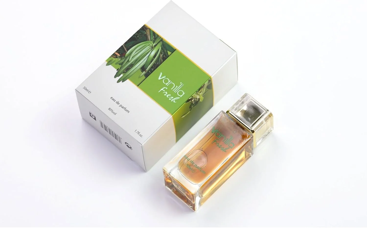 عطر ادو پرفیوم унисекс وانیل فرش Arabian International Perfumes LLC حجم 50 میلی لیتر - پیچشی با طراوت در وانیل کلاسیک
