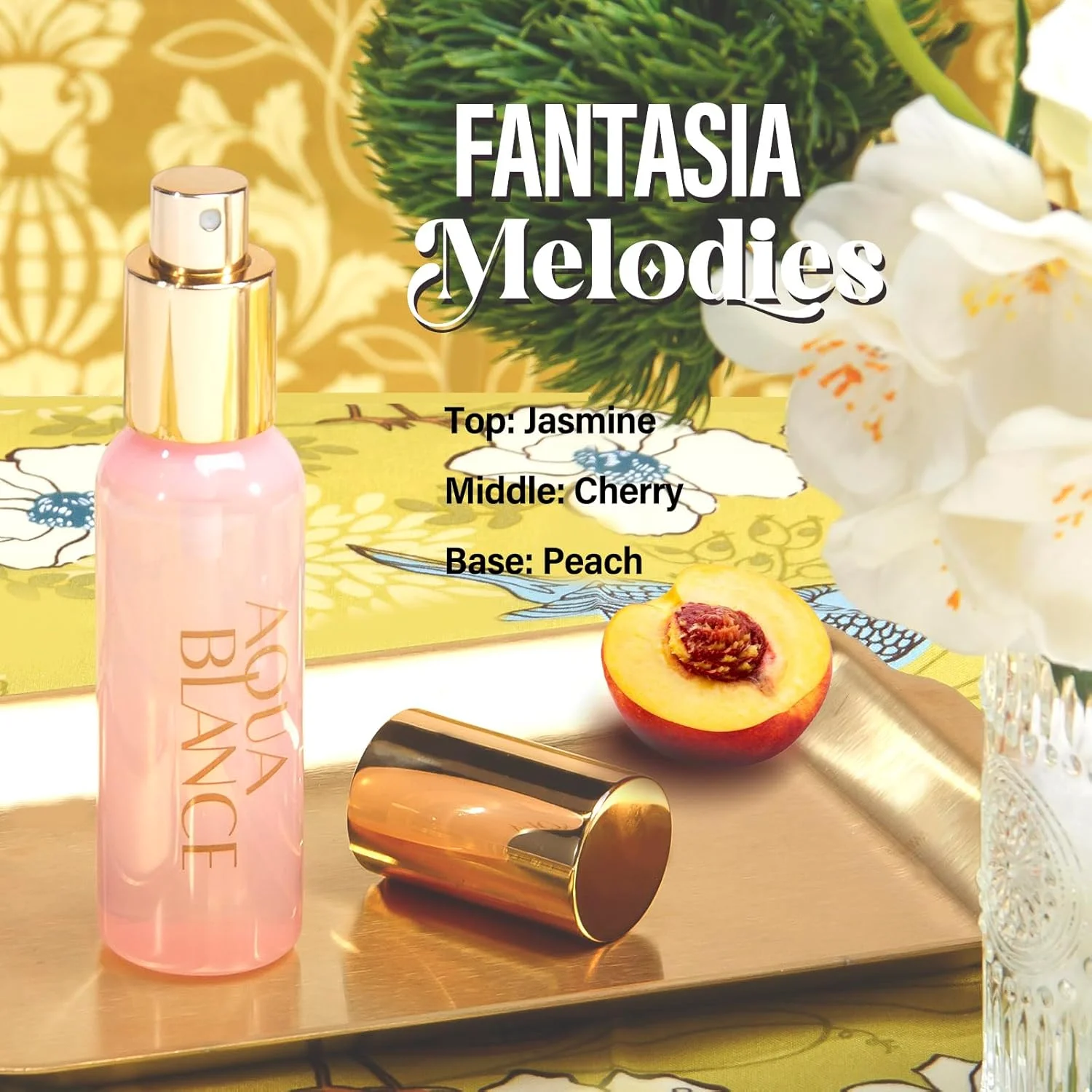 اسپری بدن زنانه AQUA BLANCE، مجموعه هدیه عطر بدن، 3 عددی، هر کدام 60 میلی لیتر، سایز مسافرتی با سه رایحه، اسپری بدن زنانه