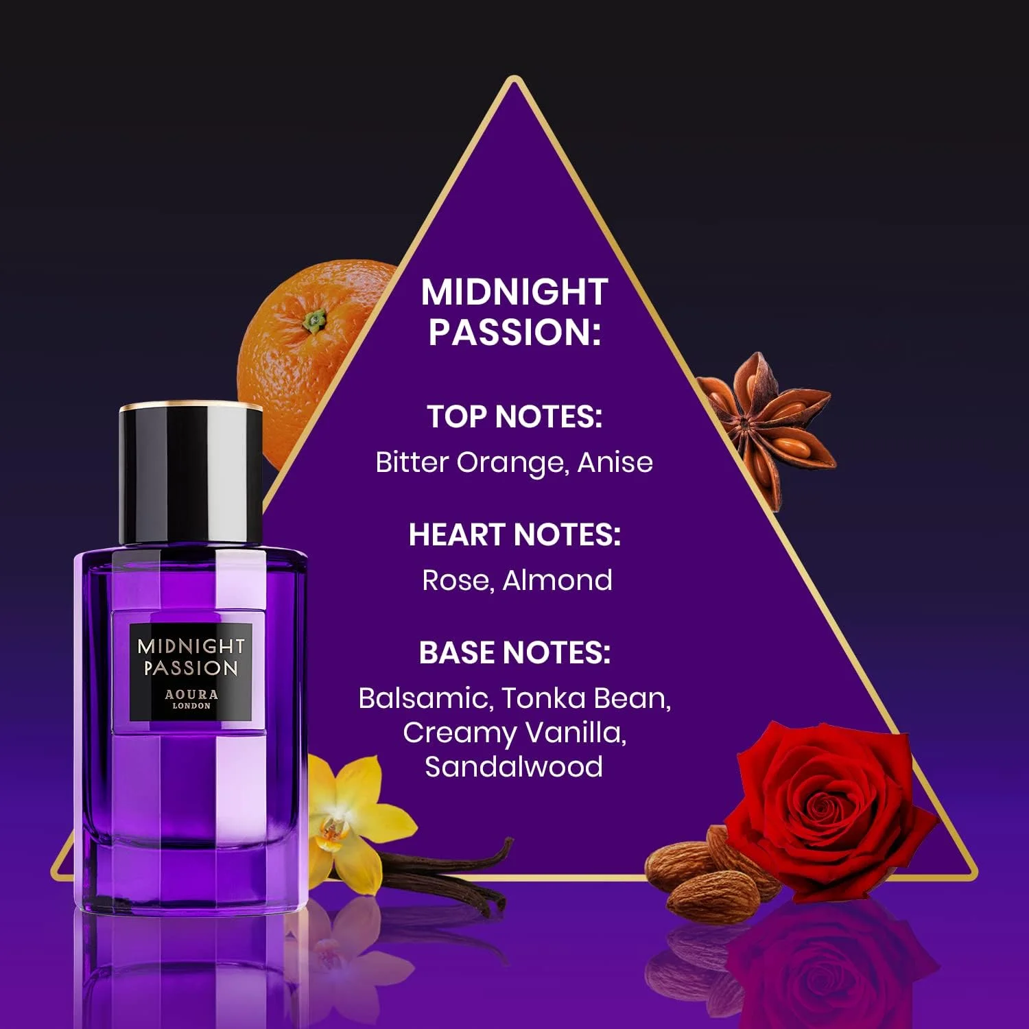 بسته ادو پرفیوم زنانه Aoura با رایحه های ترکیبی و ماندگار، شامل عطرهای Midnight Passion، Pretty Woman و Paradise Bliss (3 عدد x 100 میلی لیتر) بسته ادو پرفیوم زنانه Aoura با رایحه های ترکیبی و ماندگار، شامل عطرهای Midnight Passion، Pretty Woman و Paradise Bliss (3 عدد x 100 میلی لیتر)