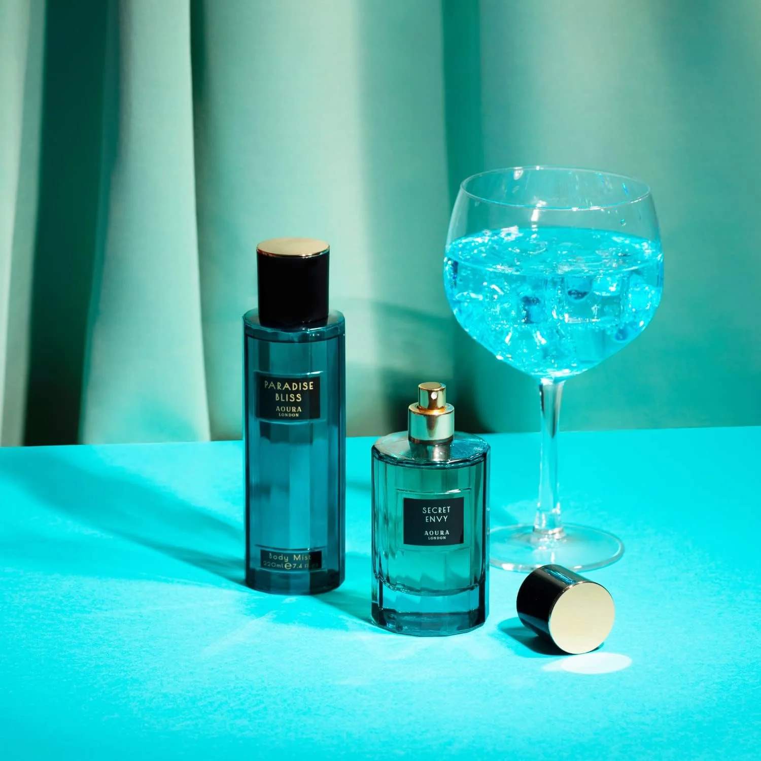 اسپری بدن زنانه Aoura London Paradise Bliss - عطر گلی تازه، با طراوت و ماندگار - عطر مصرف روزانه برای زنان، 220 میلی لیتر