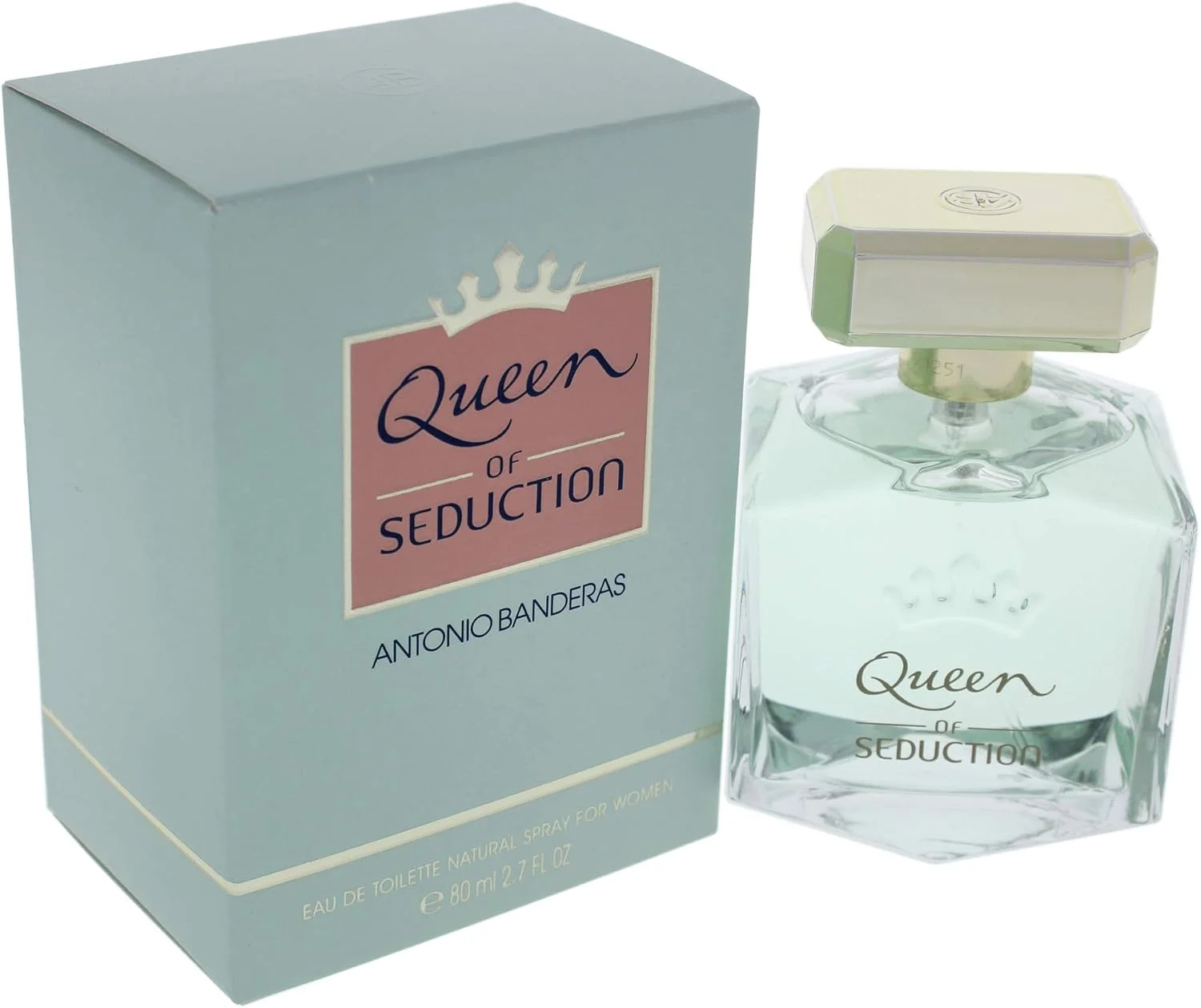 ادکلن زنانه آنتونیو باندراس Queen Of Seduction Eau De Toilette - 80 میلی لیتر