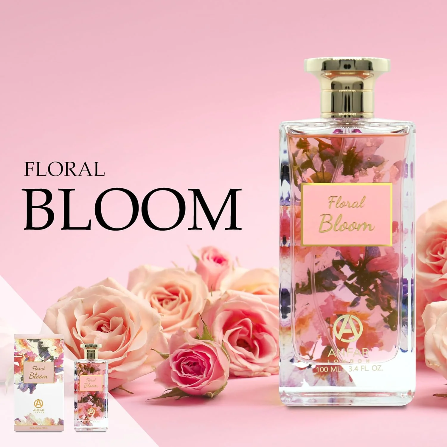 ادو پرفیوم زنانه آنفار لندن مدل Floral Bloom ادو پرفیوم زنانه آنفار لندن مدل Floral Bloom
