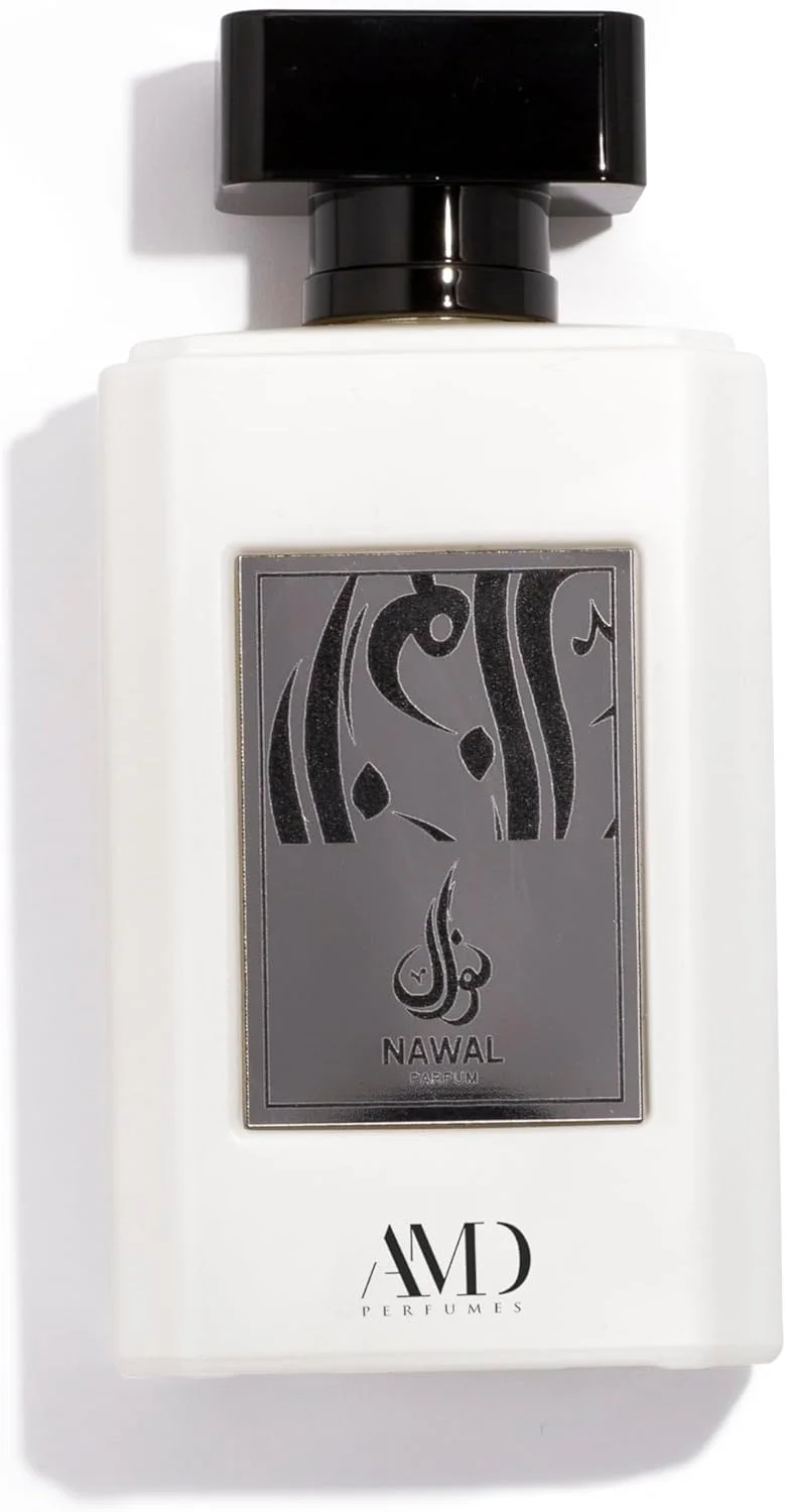 عطر унисекс Nawal از AMD Perfumes - عطر کلاسیک برای مردان و زنان - رایحه های ماندگار مردانه و زنانه با ترکیبی از نت های یاس و زعفران ادو پرفیوم EDP 100ml