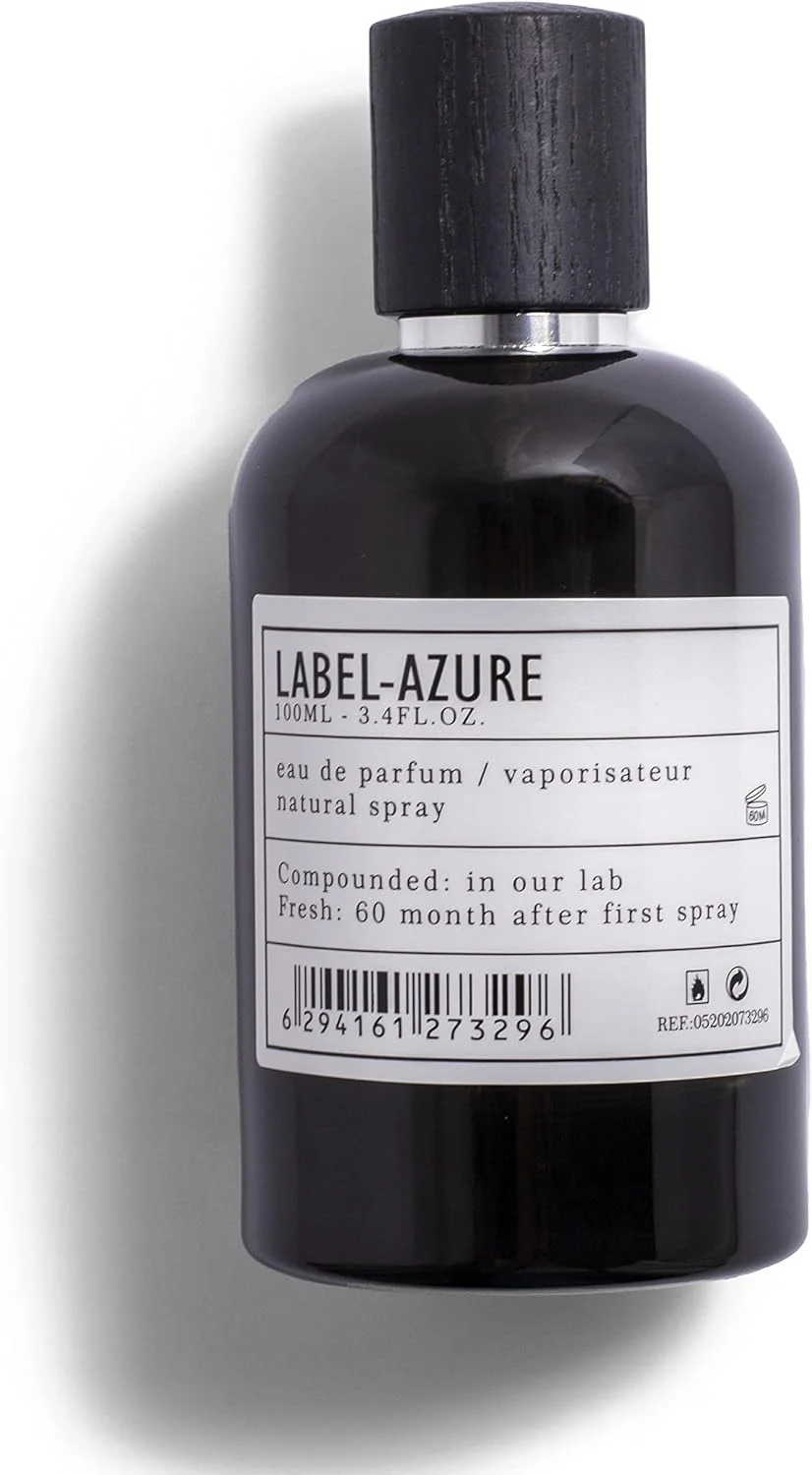 عطر унисекс ای ام دی پرفیومز لیبل آزور - عطر کلاسیک برای مردان و زنان - رایحه های ماندگار مردانه و زنانه با ترکیبی از گریپ فروت و نت های چوبی ادو پرفیوم EDP 100ml