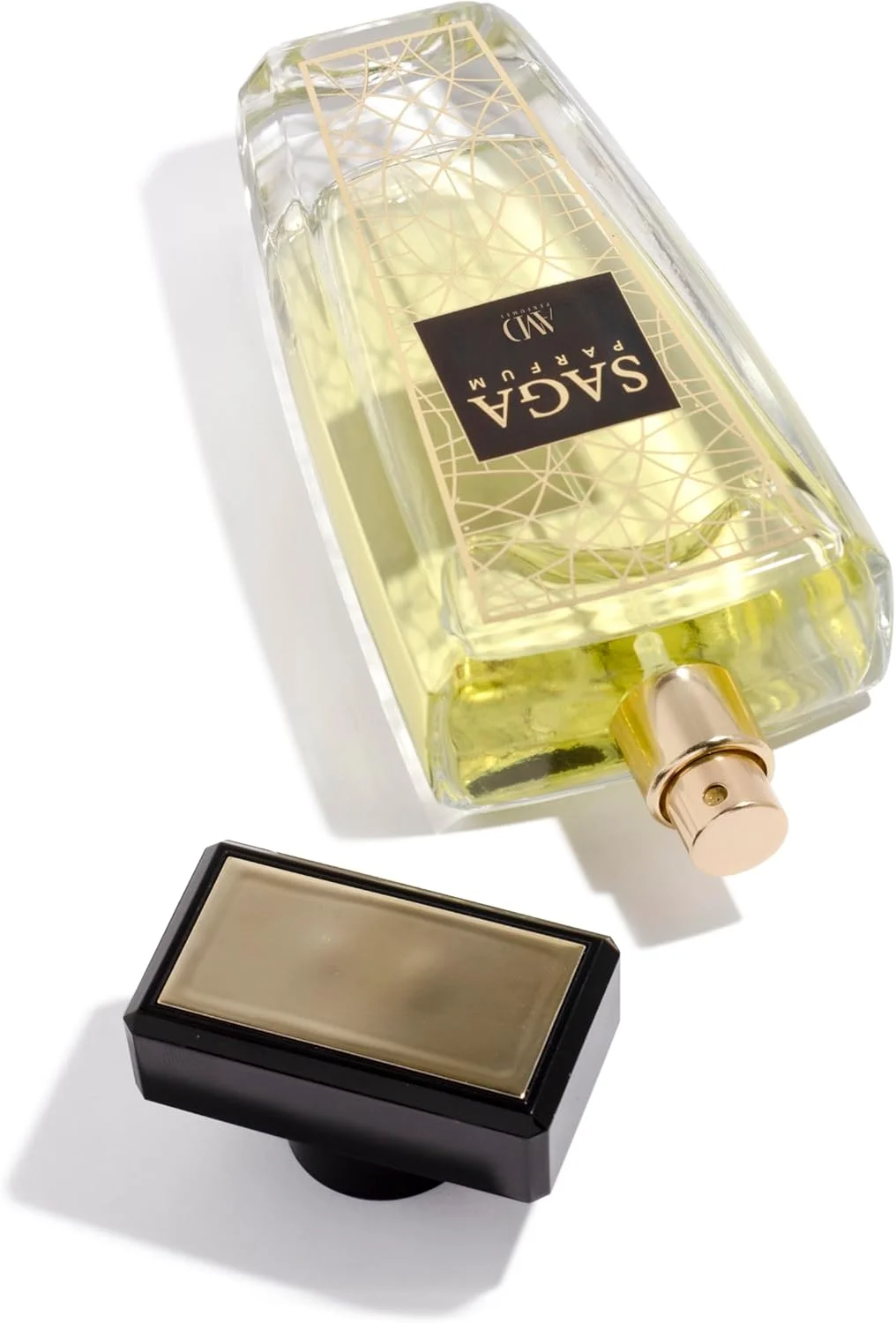 عطر زنانه AMD Perfumes Saga - هدیه کلاسیک برای زنان - رایحه های ماندگار زنانه با ترکیبی از نت های گل رز و مشک ادو پرفیوم EDP 100ml