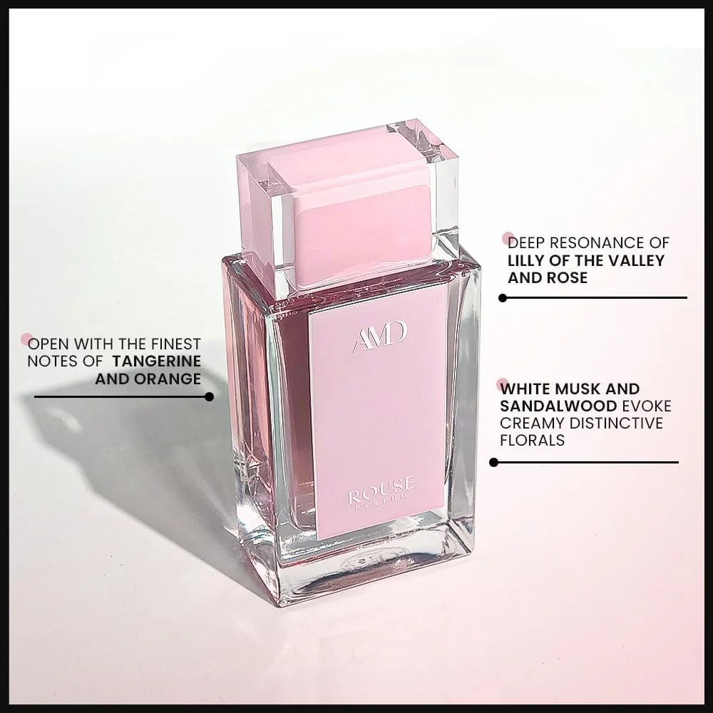 عطر زنانه پینک رز ای ام دی پرفیومز - هدیه برای زنان - عطرهای زنانه ماندگار با ترکیبی از گل رز و یاس ادو پرفیوم EDP 100 میلی لیتر عطر زنانه پینک رز ای ام دی پرفیومز - هدیه برای زنان - عطرهای زنانه ماندگار با ترکیبی از گل رز و یاس ادو پرفیوم EDP 100 میلی لیتر