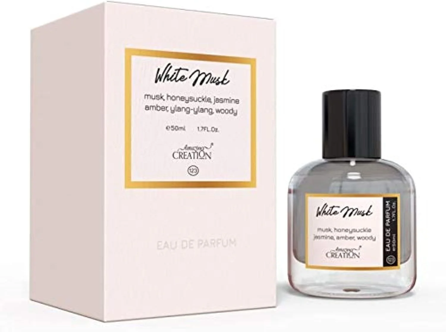 ادکلن وایت مشک Amazing Creation - عطر زنانه/مردانه - EDP 50 میلی لیتر