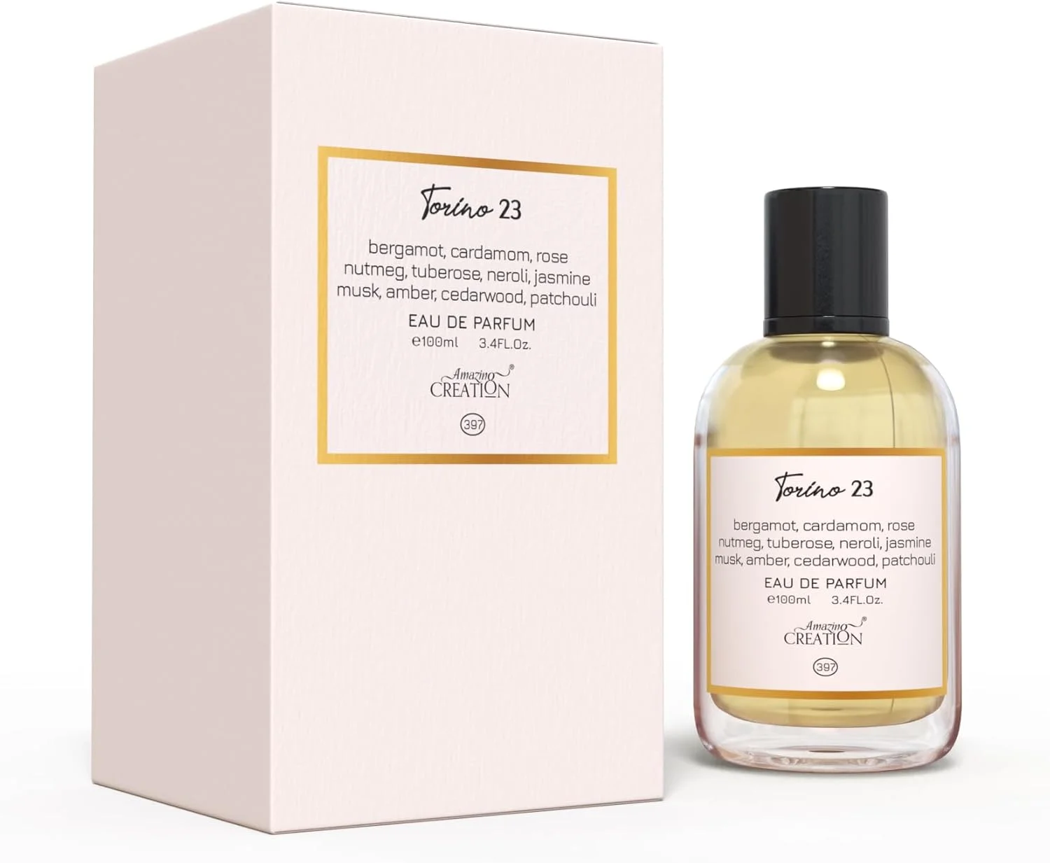 ادکلن یونی‌سکس Amazing Creation Torino 23 Eau de Parfum، حجم 100 میلی‌لیتر