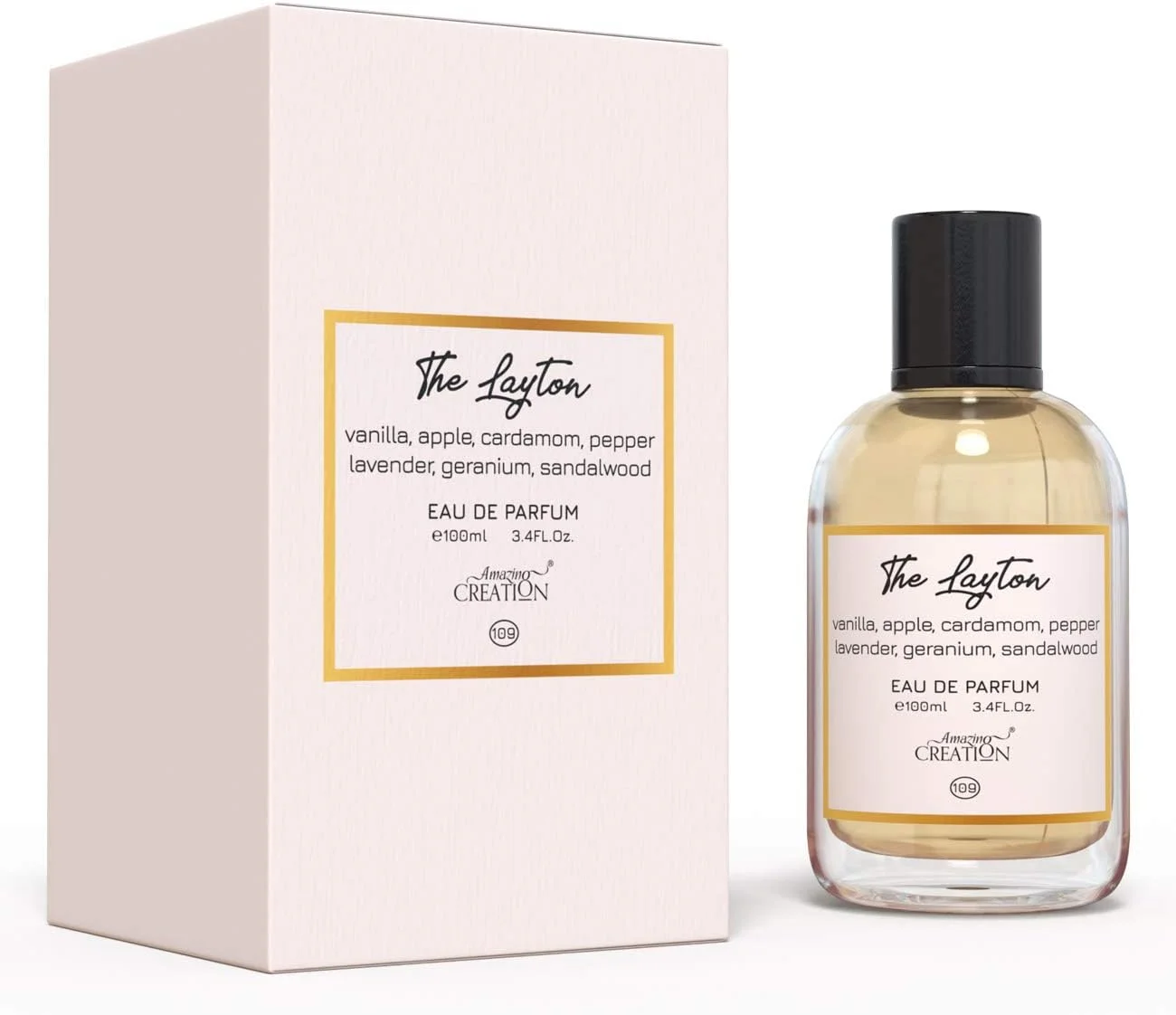 ادکلن مردانه و زنانه آمیزینگ کریشن مدل The Layton EDP حجم 100 میل کد PFB00109