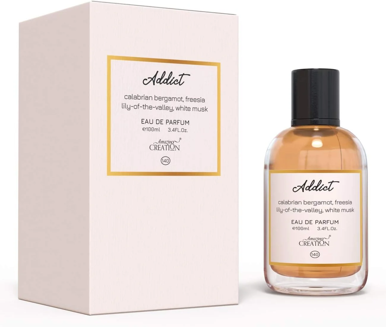 ادکلن زنانه ادیکت از امیزینگ کریشن EDP 100ml مدل PFB00140
