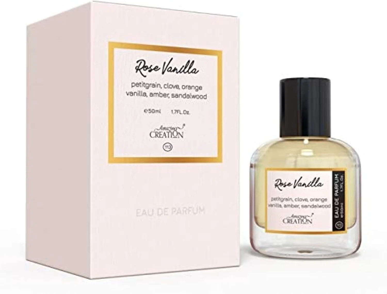 ادکلن رز وانیل Amazing Creation - عطر унисекс - EDP 50ml