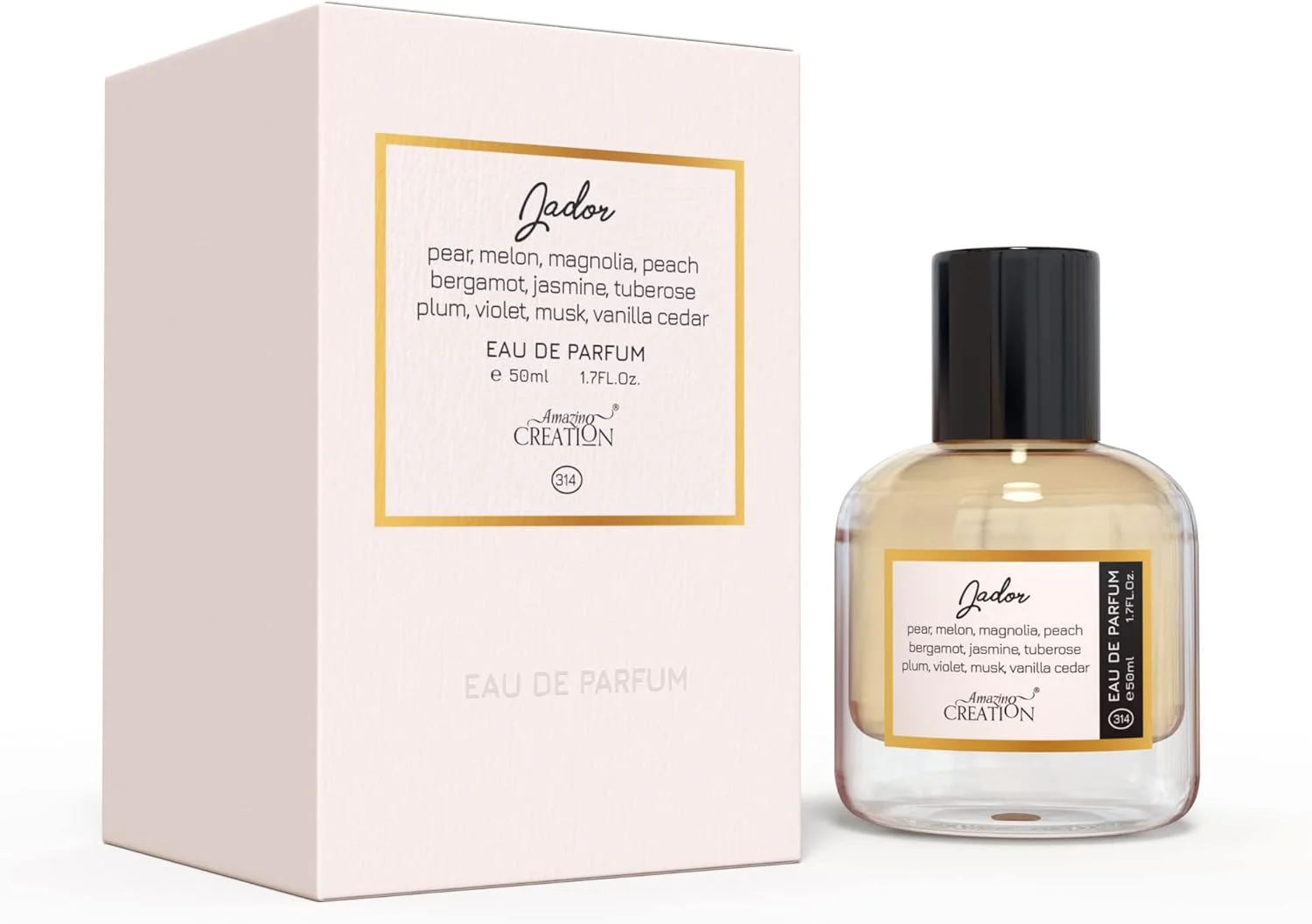 ادکلن زنانه آمیزینگ کریشن Jador EDP حجم 50 میلی لیتر