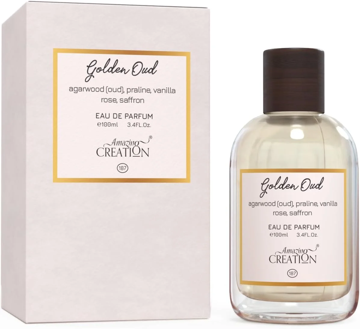 ادکلن унисекс گلدن عود Amazing Creation EDP حجم 100 میلی لیتر