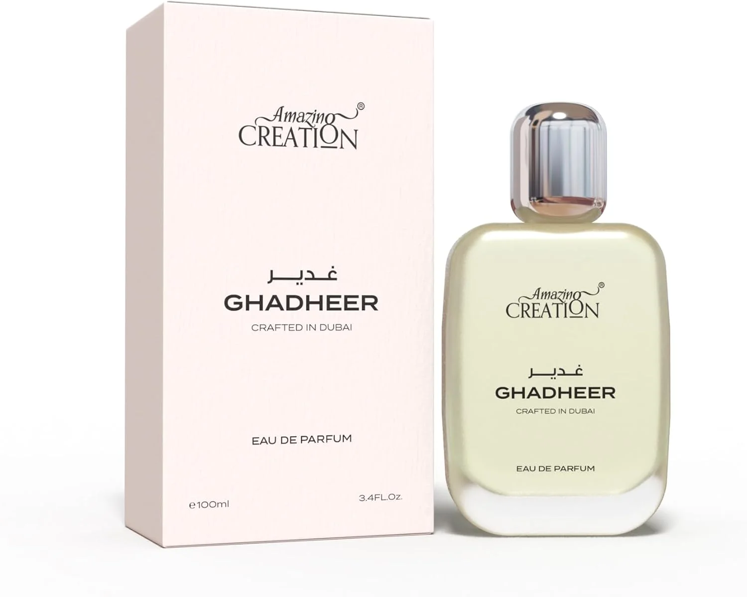 ادکلن یونی‌سکس Amazing Creation Ghadheer، رایحه مرکباتی دریایی، 100 میلی‌لیتر