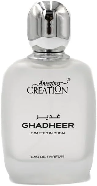 ادکلن یونیسکس Amazing Creation Ghadheer، رایحه مرکباتی دریایی، 100 میلیلیتر ادکلن یونیسکس Amazing Creation Ghadheer، رایحه مرکباتی دریایی، 100 میلیلیتر