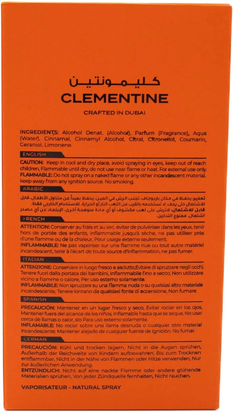 ادکلن زنانه Amazing Creation Clementine Eau de Parfum، حجم 100 میلی لیتر ادکلن زنانه Amazing Creation Clementine Eau de Parfum، حجم 100 میلی لیتر