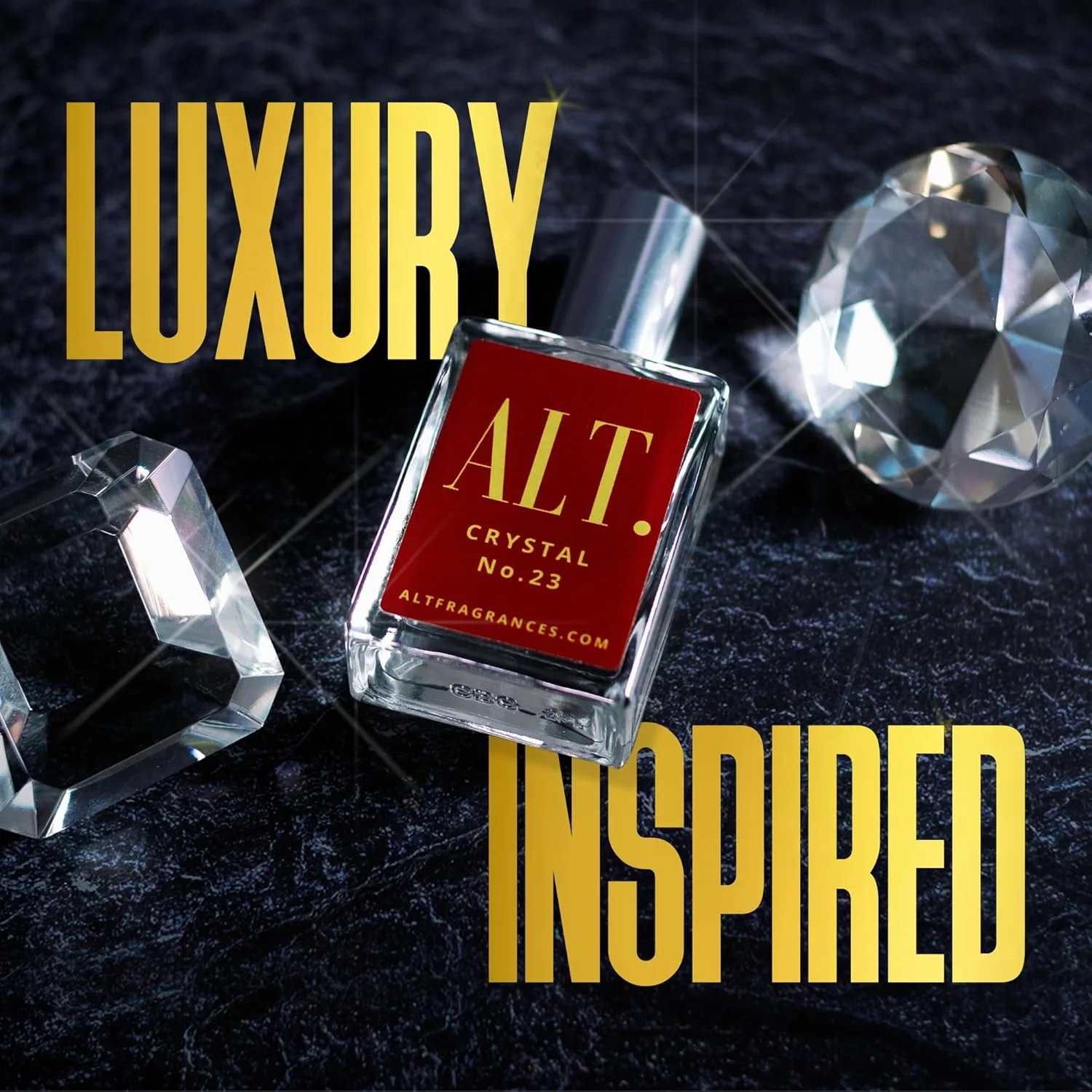 عطر کریستال شماره 23 اکستریت د پرفیوم 100 میل ای ال تی. فرگرنسز، الهام گرفته از باکارات رژ 540
