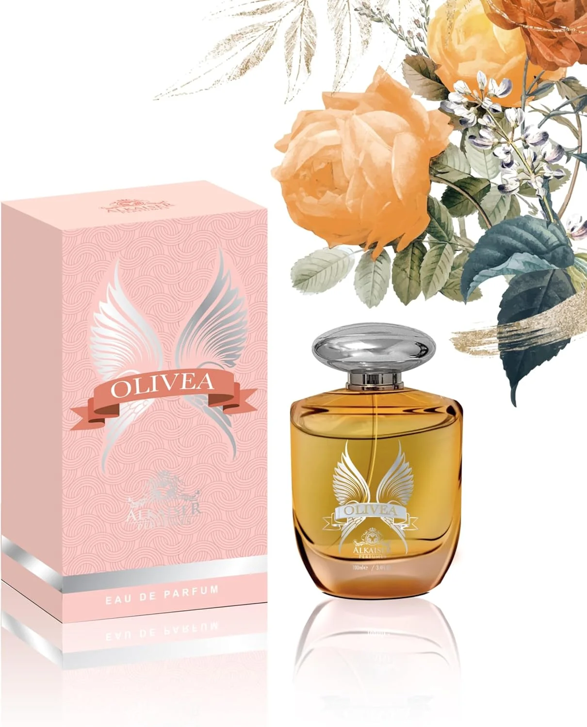 عطر ادو پرفیوم زنانه ALKAISER PERFUMES مدل OLIVEA حجم 100 میلی لیتر - رایحه ای فریبنده برای ظرافت بی انتها