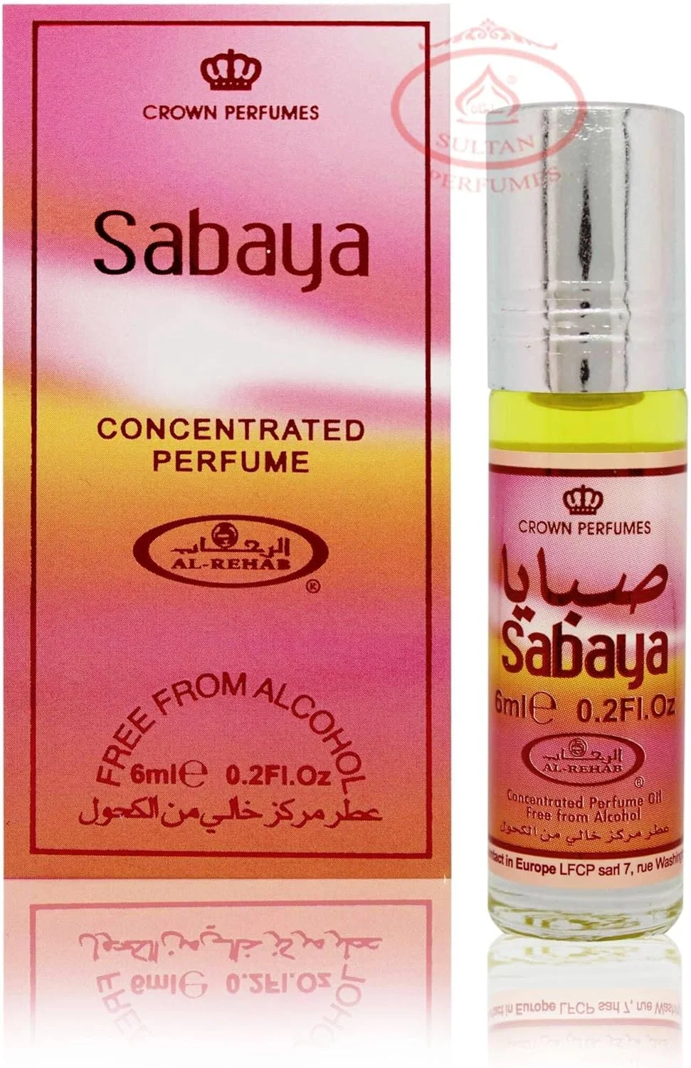 عطر رولی صبایا از الرحاب 6 میل - عطر کنستانتره