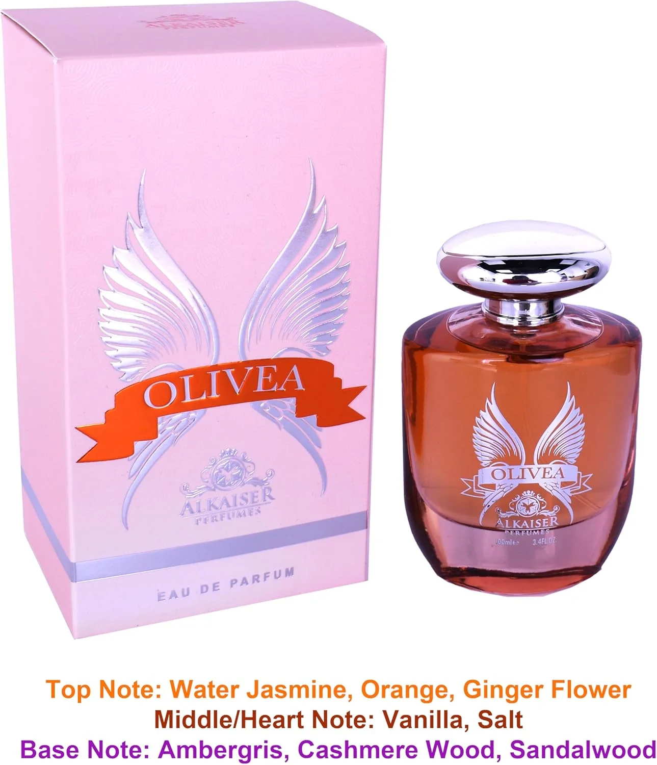 عطر ادو پرفیوم زنانه ALKAISER PERFUMES مدل OLIVEA حجم 100 میلی لیتر - رایحه ای فریبنده برای ظرافت بی انتها عطر ادو پرفیوم زنانه ALKAISER PERFUMES مدل OLIVEA حجم 100 میلی لیتر - رایحه ای فریبنده برای ظرافت بی انتها