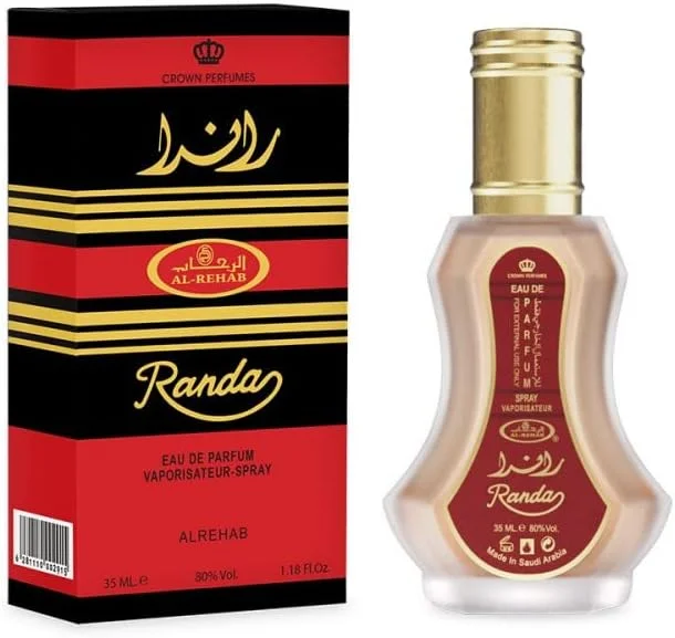 الرحاب رندا - ادو پرفیوم طبیعی اسپری - 35 میلی لیتر (1.15 fl. oz) - بسته 12 عددی