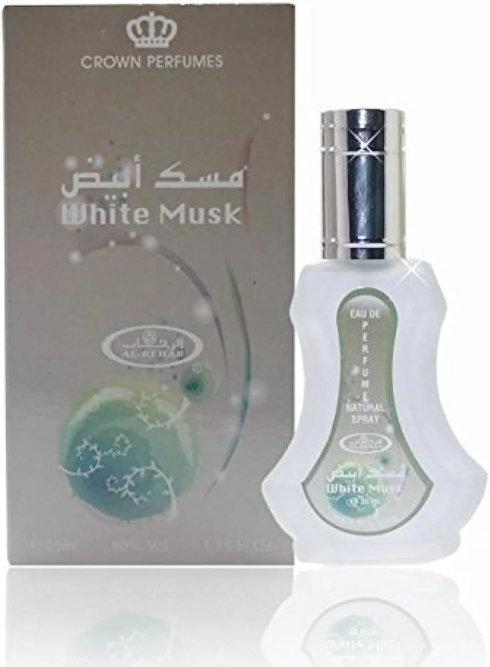 عطر اسپری طبیعی مشک سفید الرحاب - 35 میلی لیتر (1.15 fl. oz) - بسته 6 عددی