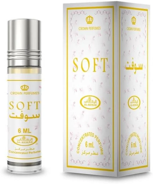 عطر روغنی سافت الرحاب - 6 میلی لیتر (0.2 اونس) (عطرهای تاج)