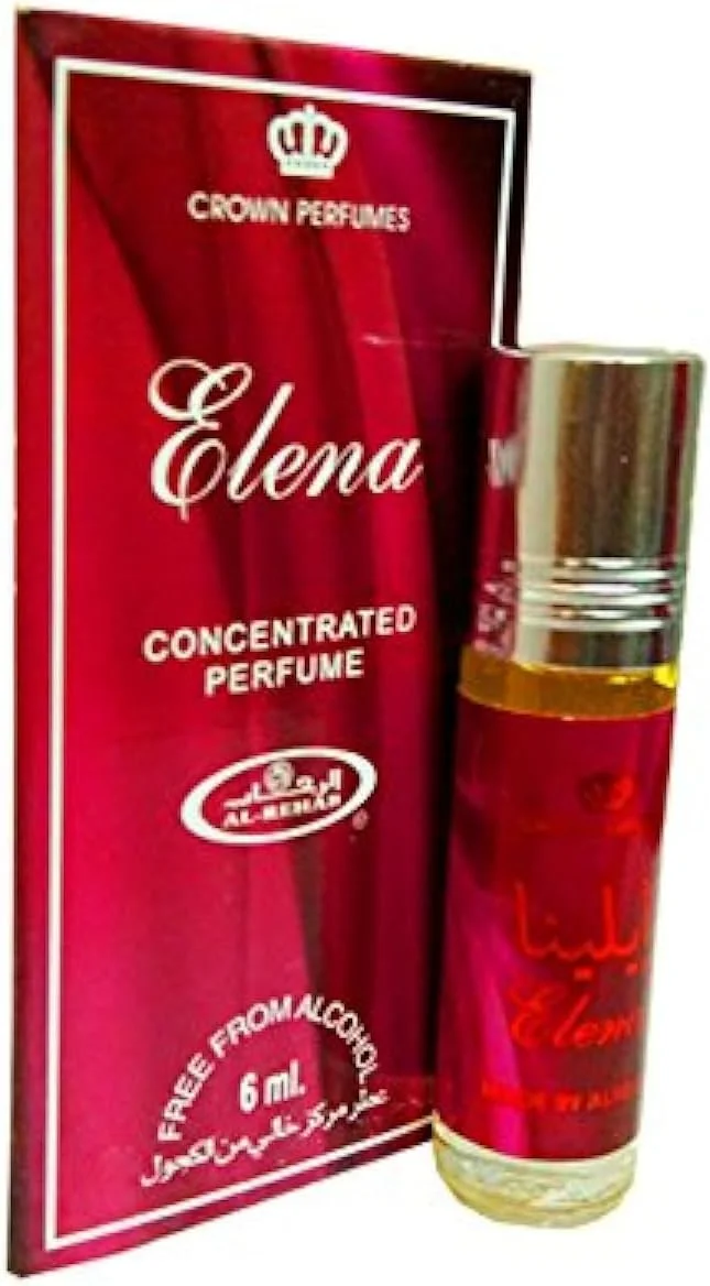 عطر روغنی الرحاب النا - 6 میلی لیتر (0.2 اونس) (عطر تاج) (1 بسته 6 میلی لیتری)