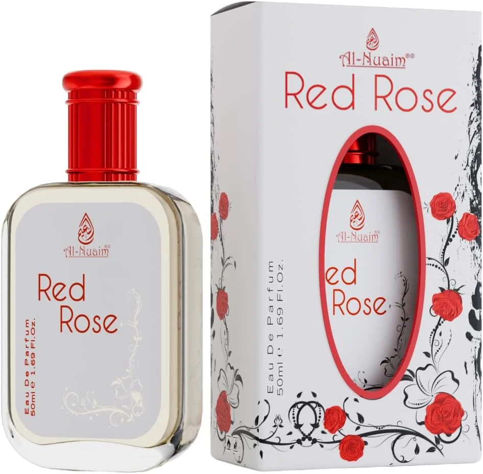 ادو پرفیوم زنانه گل رز سرخ النعیم - بسته 2 عددی (50 میلی لیتر) | عطر EDP | ماندگاری طولانی و رایحه لوکس ادو پرفیوم زنانه گل رز سرخ النعیم - بسته 2 عددی (50 میلی لیتر) | عطر EDP | ماندگاری طولانی و رایحه لوکس