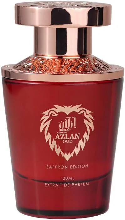 عطر унисекс الحرمین ازلان عود زعفران ادیشن اکستریت د پرفیوم 100 میلی لیتر | عطر لوکس унисекс | رایحه چوبی شرقی با زعفران، عنبر، بخور، مشک و سدر عطر унисекс الحرمین ازلان عود زعفران ادیشن اکستریت د پرفیوم 100 میلی لیتر | عطر لوکس унисекс | رایحه چوبی شرقی با زعفران، عنبر، بخور، مشک و سدر
