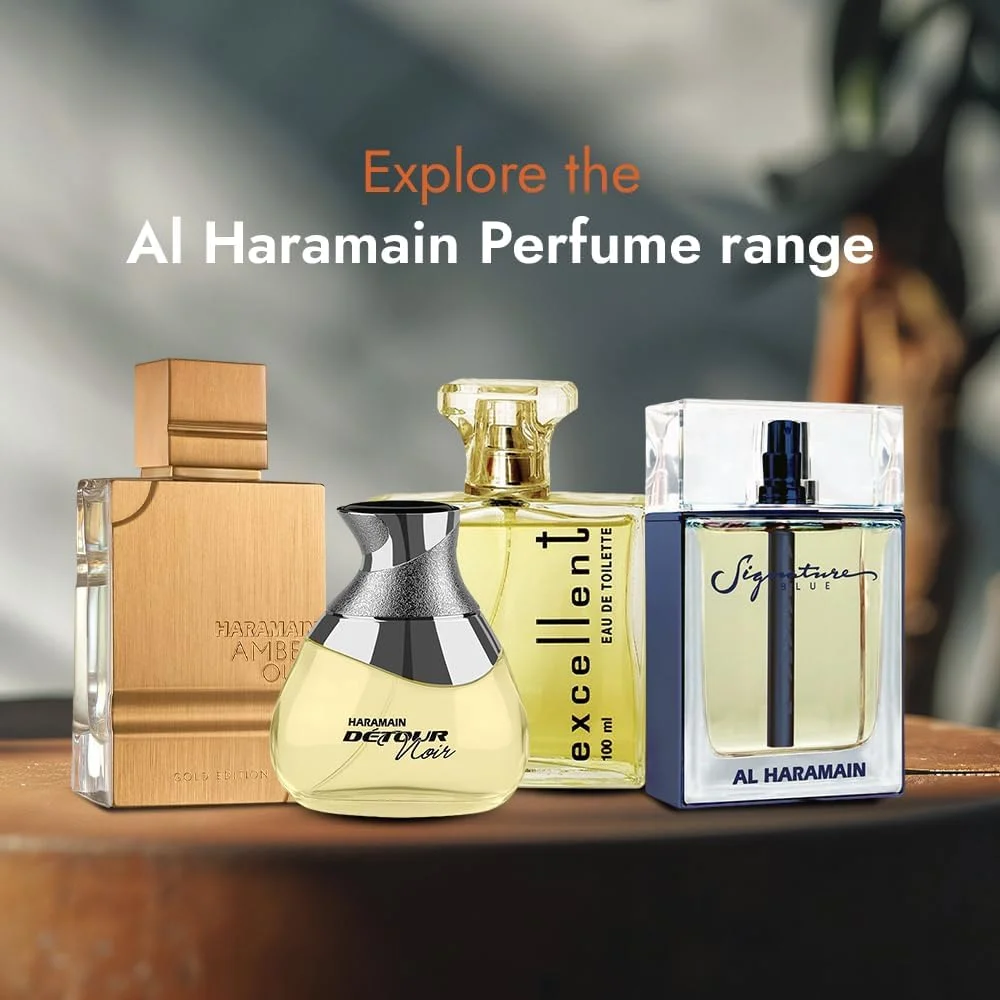 اسپری عطر خلاصات العود الحرمین 100 میلی لیتر | ادو پرفیوم ماندگار برای مردان | رایحه چرم دودی، عنبر، مشک و عود چوبی | عطر عربی لوکس اسپری عطر خلاصات العود الحرمین 100 میلی لیتر | ادو پرفیوم ماندگار برای مردان | رایحه چرم دودی، عنبر، مشک و عود چوبی | عطر عربی لوکس