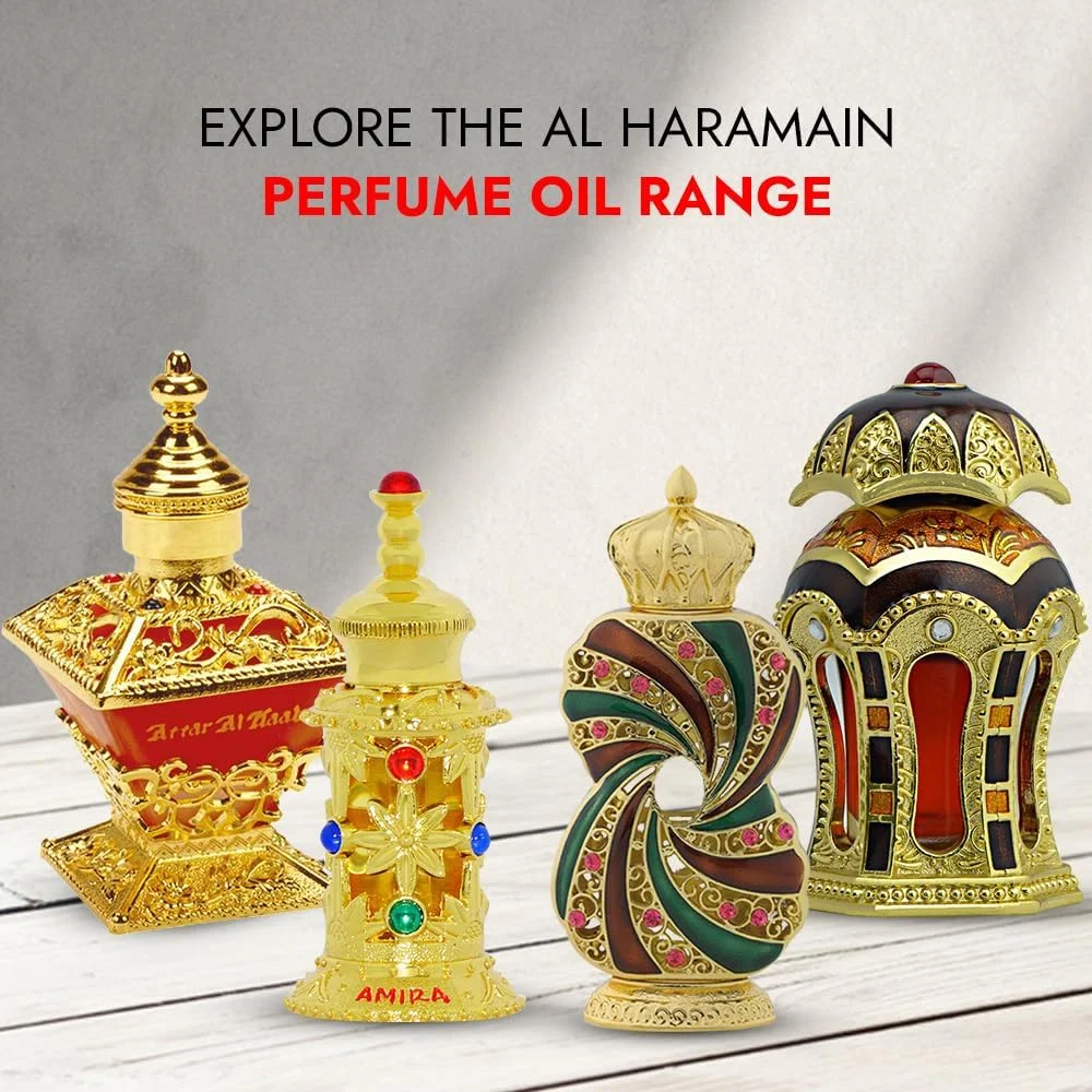 روغن عطر سلطان الحرمین | روغن عطر غیر الکلی | رایحه های یاس، وانیل و اسطوخودوس | جذابیت یونیسکس | رایحه عربی | عطر برای مردان و زنان | برای استفاده روزانه یا مناسبت های خاص | 12 میلی لیتر روغن عطر سلطان الحرمین | روغن عطر غیر الکلی | رایحه های یاس، وانیل و اسطوخودوس | جذابیت یونیسکس | رایحه عربی | عطر برای مردان و زنان | برای استفاده روزانه یا مناسبت های خاص | 12 میلی لیتر