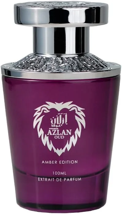عطر ادکلن الحرمین ازلان عود امبر ادیشن اکستریت د پرفیوم 100 میلی لیتر | عطر عربی لوکس یونیسکس | ترنج، گریپ فروت، مریم گلی، چرم، عنبر، مشک و وانیل | رایحه ماندگار نیش عطر ادکلن الحرمین ازلان عود امبر ادیشن اکستریت د پرفیوم 100 میلی لیتر | عطر عربی لوکس یونیسکس | ترنج، گریپ فروت، مریم گلی، چرم، عنبر، مشک و وانیل | رایحه ماندگار نیش