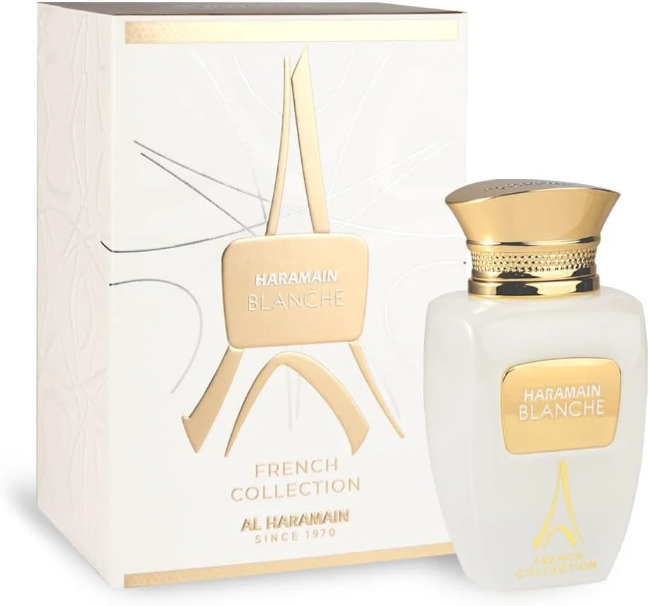 ادکلن زنانه و مردانه الحرمین مدل Blanche French Collection حجم 100 میل | عطر عود ماندگار