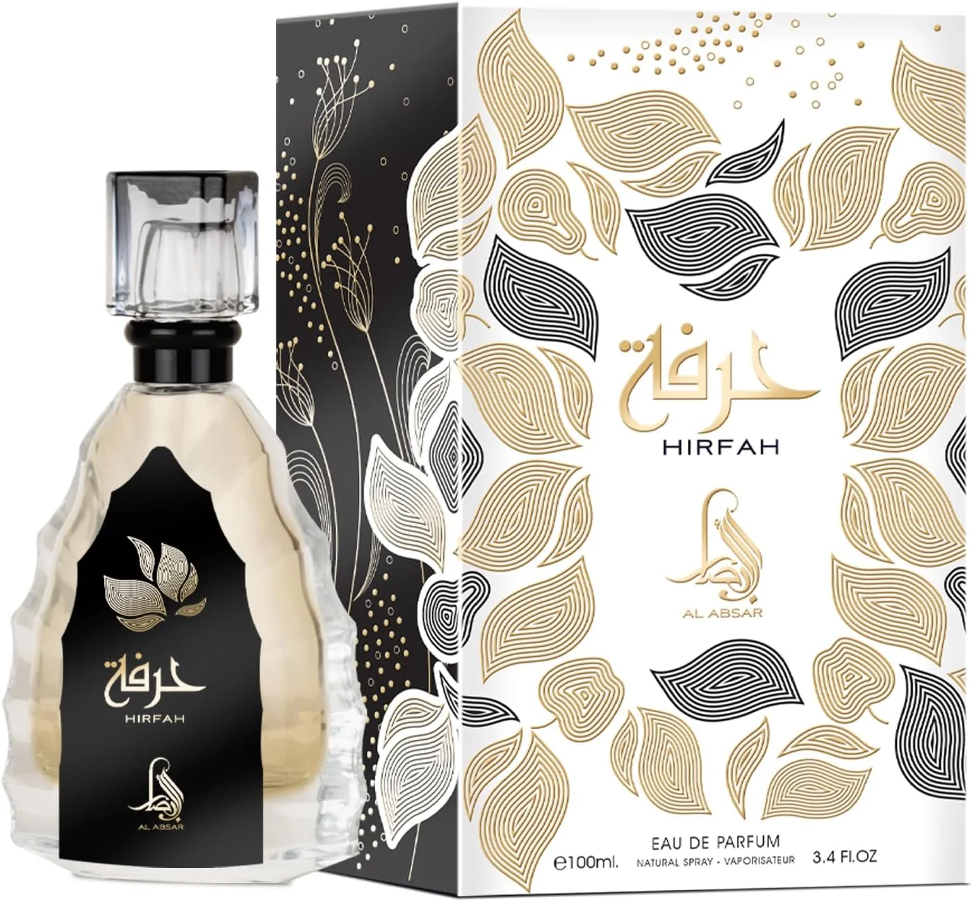 عطر زنانه الحبسار حرفه 100 میلی لیتر - ادو پرفیوم - رایحه لوکس با نارنگی، یاس، وانیل، مشک و عنبر - رایحه ماندگار