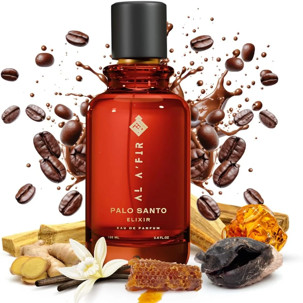 ادو پرفیوم AL A'FIR Palo Santo Elixir – رایحه گرم، چوبی و ادویه‌ای برای آقایان و بانوان | رایحه لوکس ماندگار - 100 میلی‌لیتر