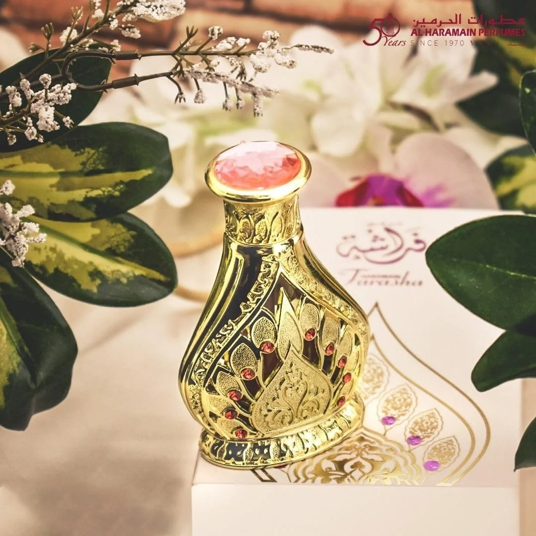 عطر روغنی متمرکز الفرهامین فراشه 12 میلی لیتر | رایحه گلی شرقی یونیسکس | رایحه چوبی کهربایی ماندگار | هدیه ای ایده آل برای استفاده غیر رسمی و رسمی | رایحه ای جذاب و پیچیده | 12 میلی لیتر