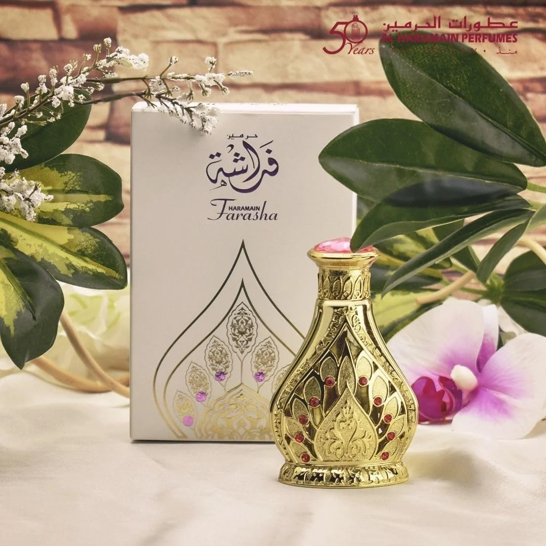 عطر روغنی متمرکز الفرهامین فراشه 12 میلی لیتر | رایحه گلی شرقی یونیسکس | رایحه چوبی کهربایی ماندگار | هدیه ای ایده آل برای استفاده غیر رسمی و رسمی | رایحه ای جذاب و پیچیده | 12 میلی لیتر