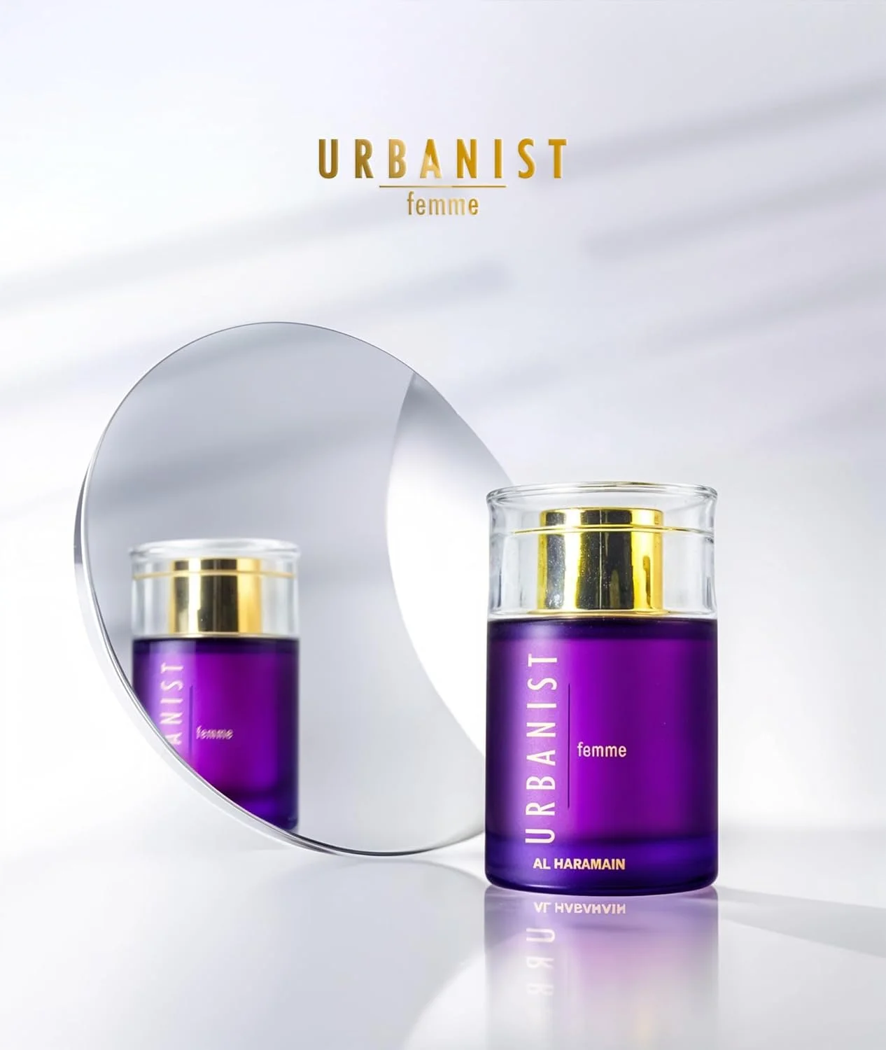 ادکلن زنانه الحرمین Urbanist Femme | رایحه ماندگار | نت های مشک و کهربا | Eau De Parfume | استفاده روزمره و هدیه برای خانم ها | عطر زنانه ممتاز | 100 میلی لیتر