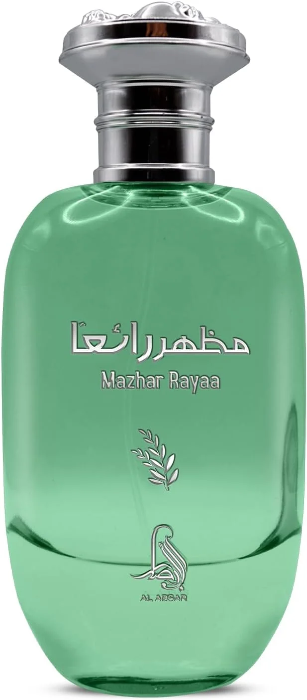 عطر زنانه آل ابصار مظهر رایا 100 میلی لیتر - رایحه گلی با گل صد تومانی، اوسمانتوس و چوب صندل - عطری لطیف و درخشان