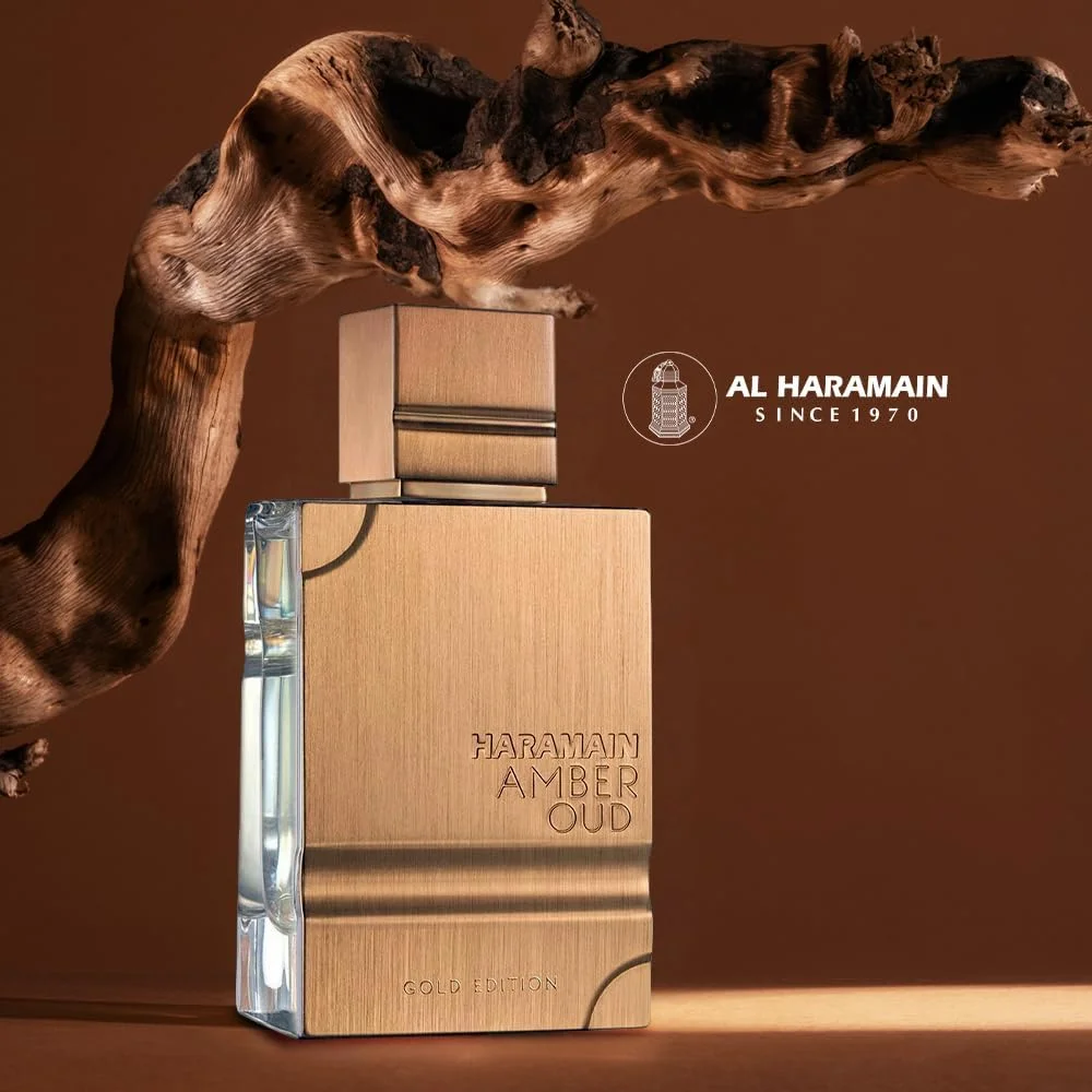 ادکلن унисекс الحرمین Amber Oud Gold Edition | رایحه وانیلی شرقی | ترنج، آناناس، عنبر و مشک | ماندگاری طولانی | رایحه ای شیک و لوکس برای مردان و زنان | 60 میلی لیتر، 2.03 اونس