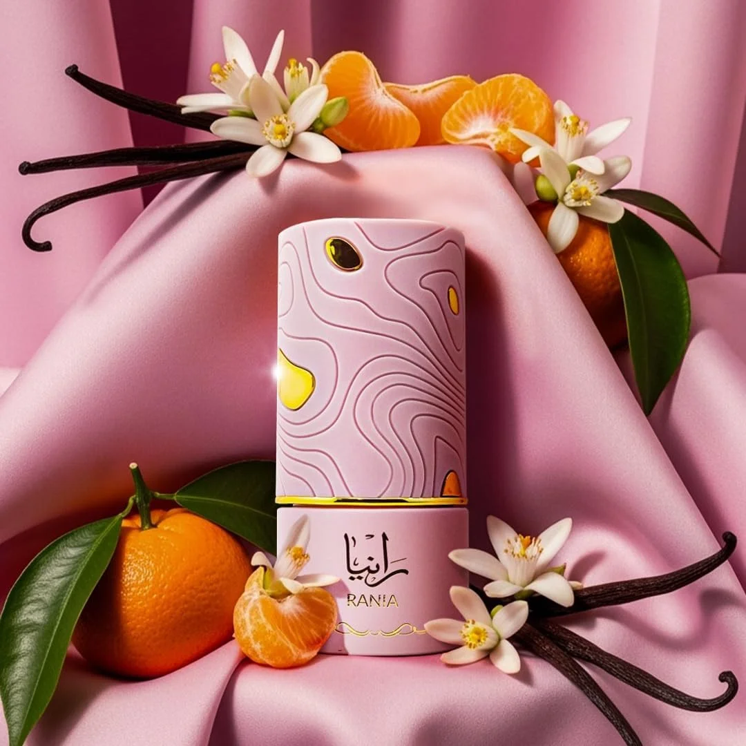 عطر رانیه از آل ابصار 100 میلی لیتر - ادو پرفیوم زنانه - ممتاز، ماندگاری طولانی، با رایحه گلی شرقی شیرین و گرم