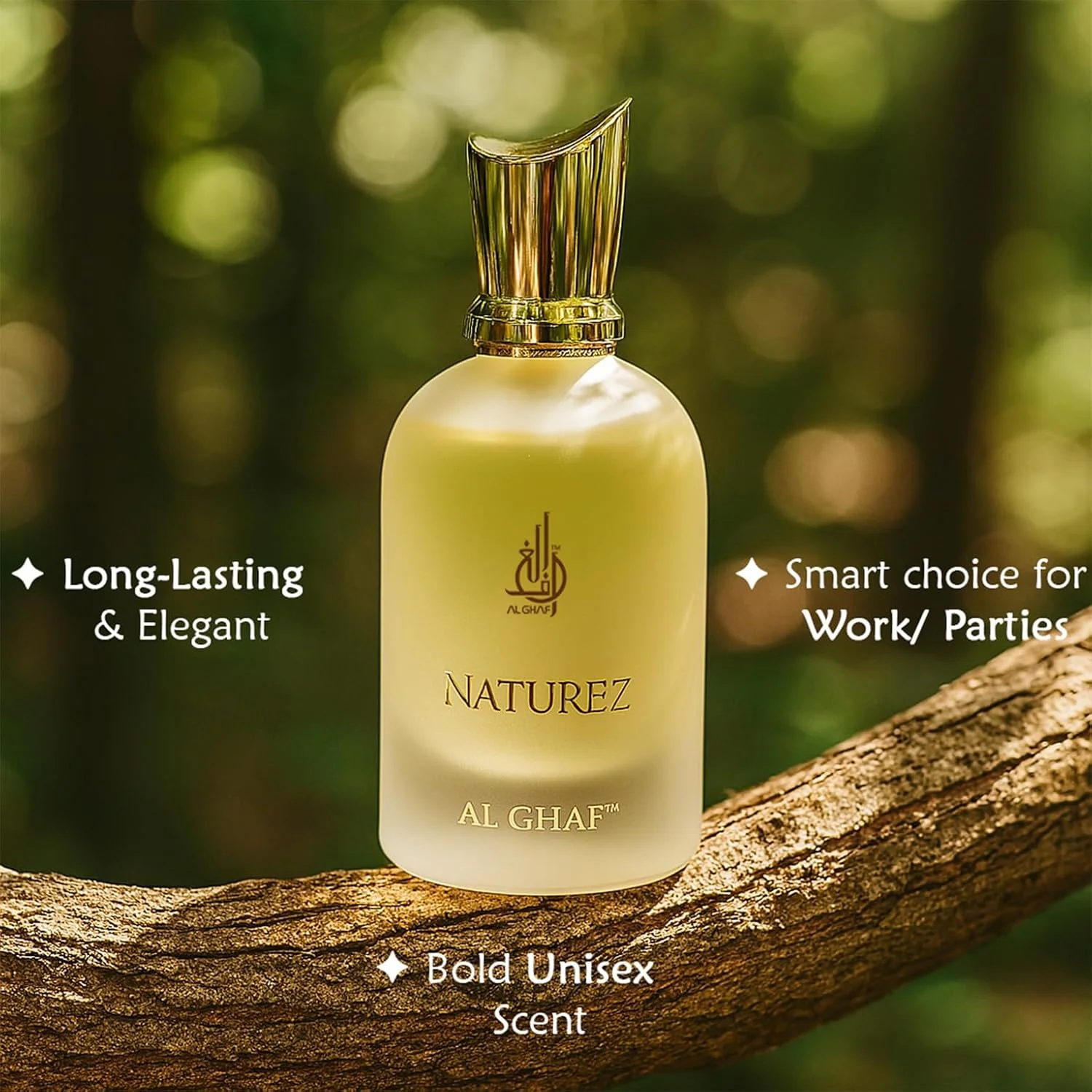 ادو پرفیوم Naturez از الغاف 100 میلی لیتر، عطر لوکس ماندگار унисекс با رایحه های انگور سیاه، رز و عنبر، عطر элегантный для женщин и мужчин، هدیه ای ایده آل برای هر مناسبت