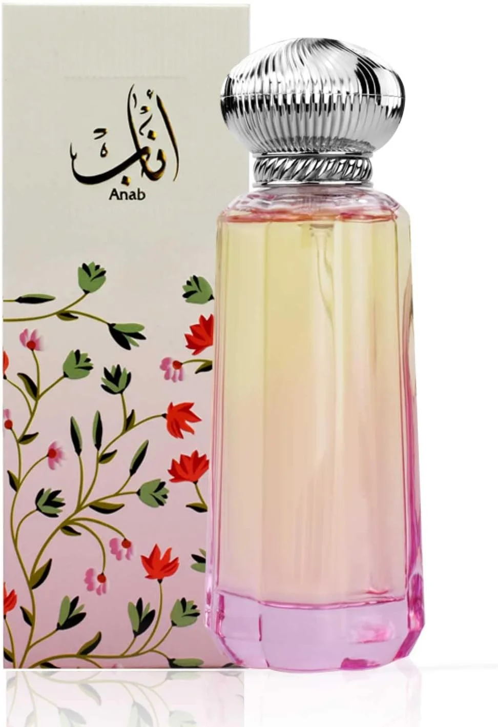 احمد اناب ادو پرفیوم - 100 میلی لیتر | عطر زنانه | رایحه ای شهوانی و لذیذ با نت های میوه ای هوس انگیز، زنبق، مشک سفید و آکوردهای چوبی | از المغربی عود عربی و عطر دبی