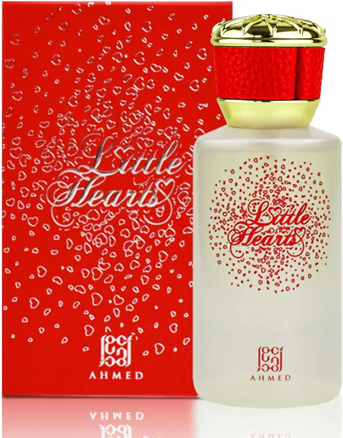عطر زنانه احمد لیتل هارتس ادو پرفیوم - 50 میلی لیتر | رایحه ای برای زنان | عود شرقی با عنبر، مشک و وانیل | از المغربی عود عربی و عطر دبی عطر زنانه احمد لیتل هارتس ادو پرفیوم - 50 میلی لیتر | رایحه ای برای زنان | عود شرقی با عنبر، مشک و وانیل | از المغربی عود عربی و عطر دبی